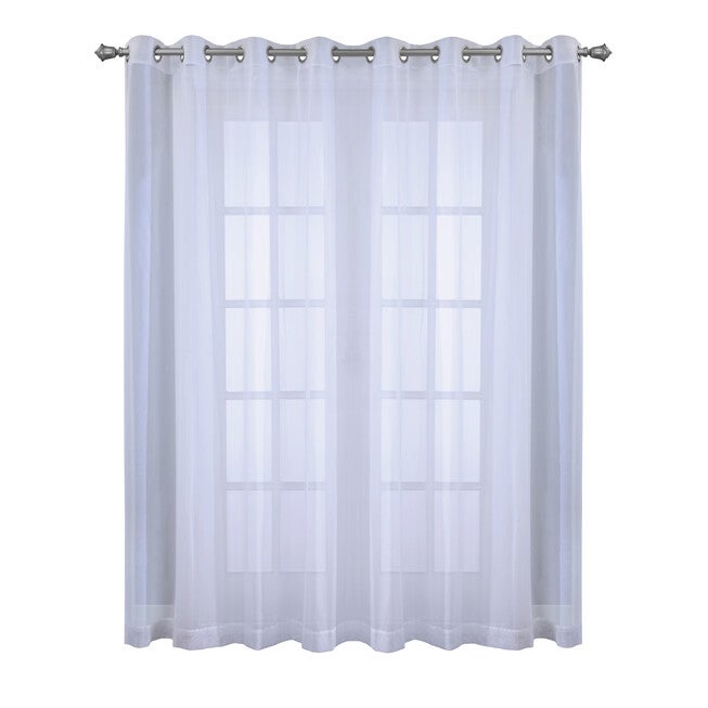 Cote D'Azure Sheer Curtain Panel, , on-hover image number 1