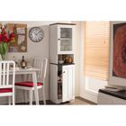Lauren Two-Tone Buffet And Hutch Kitchen Cabinet Furniture, , alternate image number null