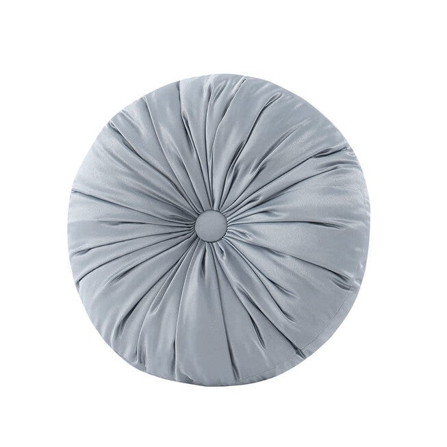 Lorenzo Round Decorative Throw Pillow, BLUE, hi-res image number 0