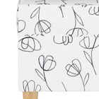 Contoured Tulips Storage Bench, , alternate image number null