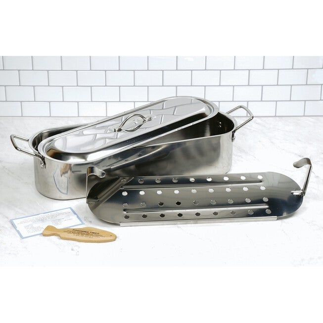 Fish Poacher Pan, 18 inches, , alternate image number null