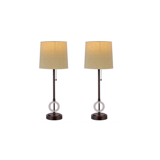 Oil Rubbed Bronze Metal 23 inches Table Lamp, Set 2, BRONZE, hi-res image number null