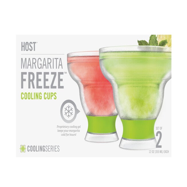 Margarita Freeze Cooling Cups In Green (Set Of 2) By, , alternate image number null