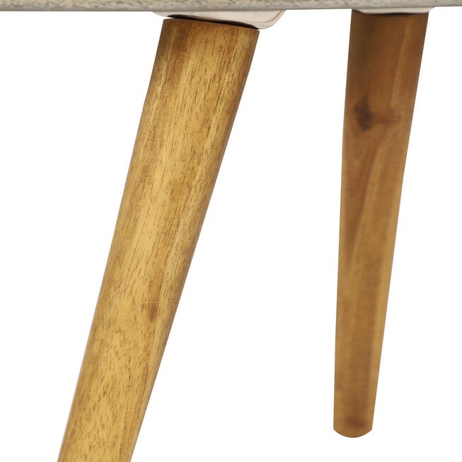 Grey Wood Modern Outdoor Accent Table, , alternate image number 6