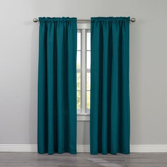 Lukas Rod-Pocket Room-Darkening Panel, Lukas Rod-Pocket Room-Darkening Panel,