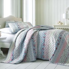 Claudine Floral Printed Bedspread Collection, 
