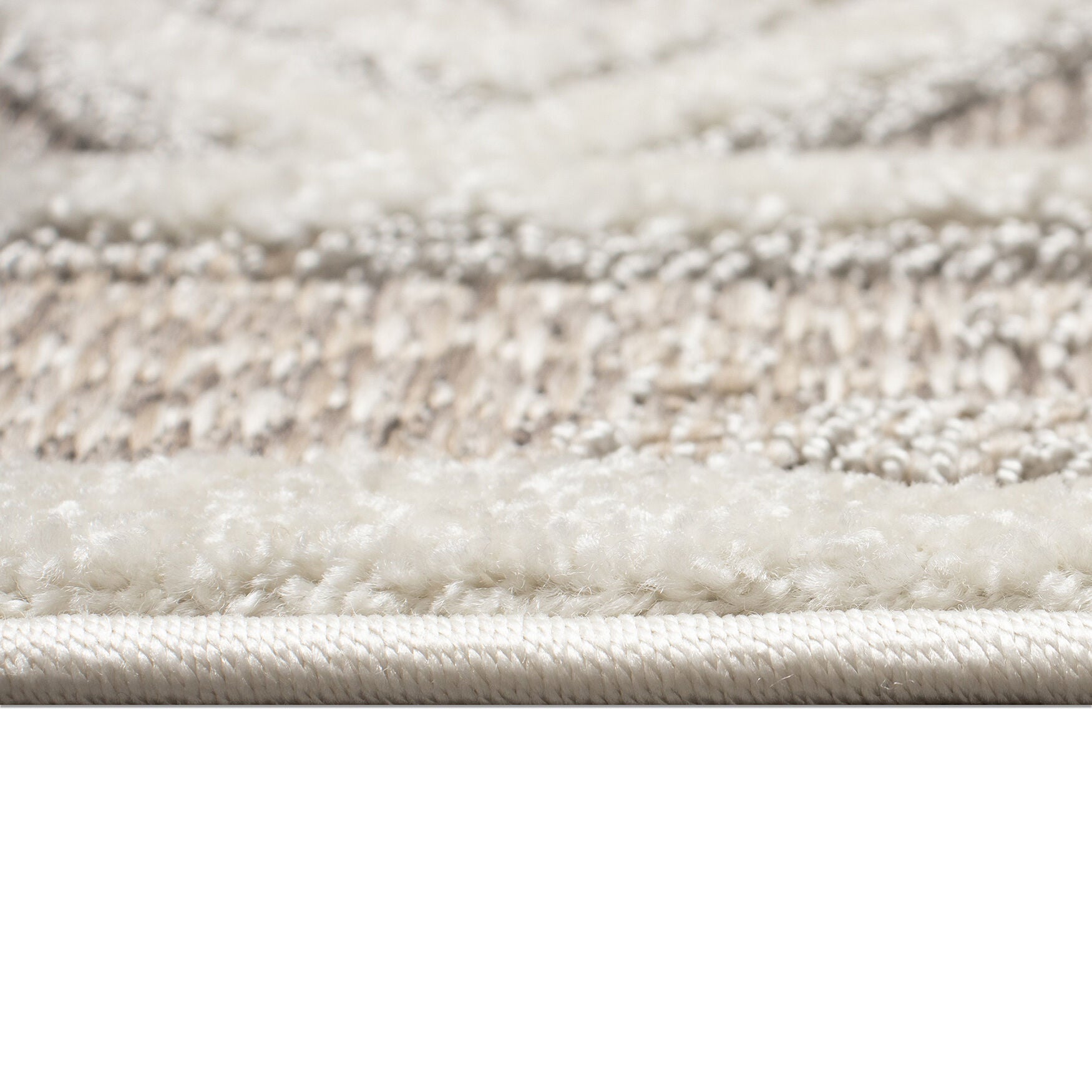 Napoli Diamond Stripe Indoor Area Rug Natural, , alternate image number 2