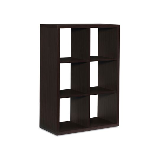 Glencoe 6 Cubby Storage Cabinet - Expresso, EXPRESSO, hi-res image number null