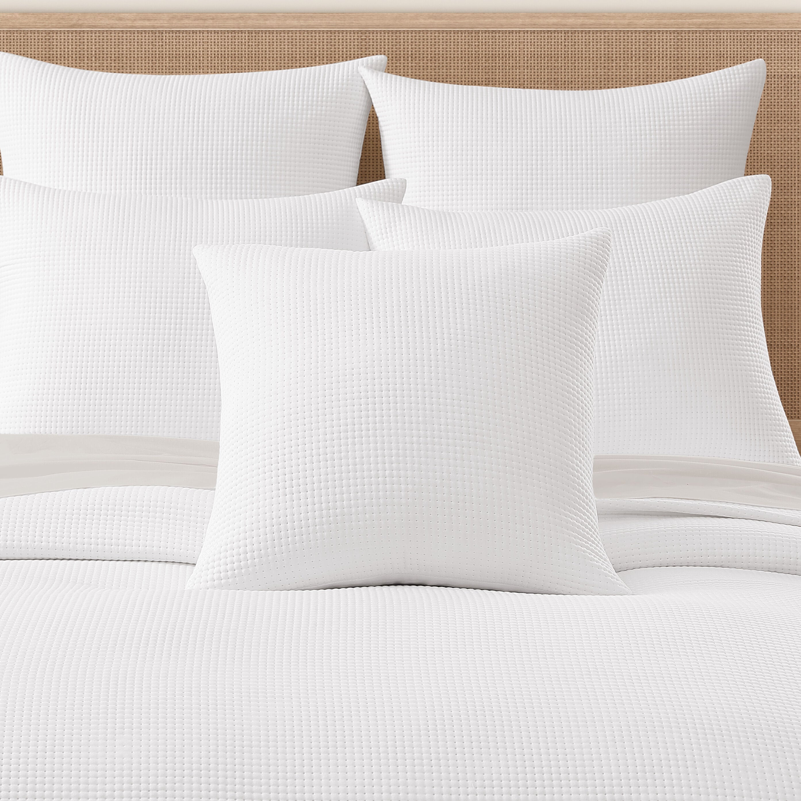 STILLWATER 20" SQUARE QUILTED DECORATIVE THROW PILLOW