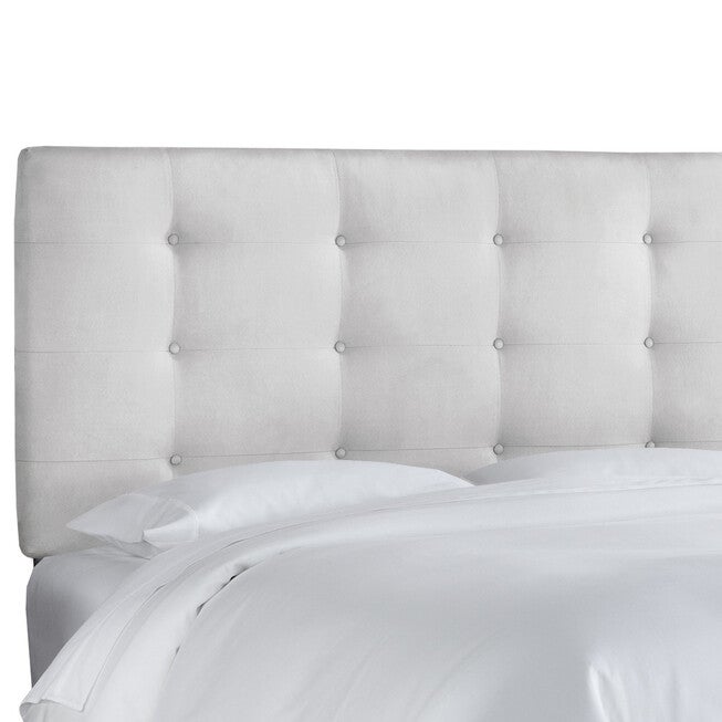Button Tufted Headboard, PREMIER WHITE, hi-res image number null