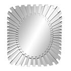 Clear Glam Wood Wall Mirror, CLEAR, hi-res image number null