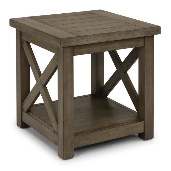 Mountain Lodge End Table , MULTI GRAY, hi-res image number 0