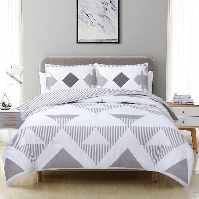 Mason Comforter Set, GRAY, hi-res image number 0