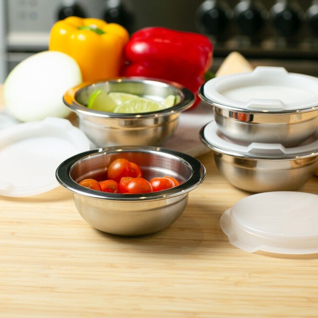 Prep Bowls With Lids, Set of 4, , on-hover image number null