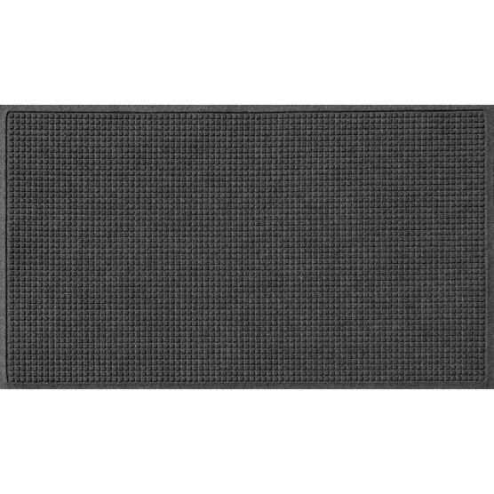Aqua Shield® Squares Door Mat 3'x5', CHARCOAL, hi-res image number null