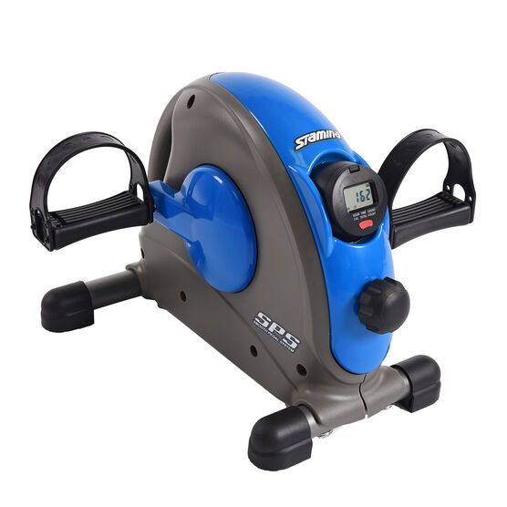 Mini Exercise Bike, Blue Home Fitness Equipment, BLUE, hi-res image number null