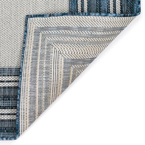 Liora Manne Carmel Multi Border Indoor/Outdoor Rug, , alternate image number null