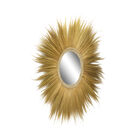 Brown Boho Style Sea Grass Wall Mirror, BROWN, hi-res image number null