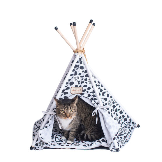 Pet Tent/Teepee Cat Dog Bed, WHITE, hi-res image number null