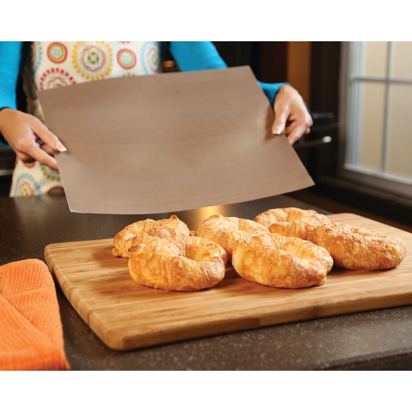 Yoshi&trade; Copper Grill & Bake Mats, Set of 2, , alternate image number 2