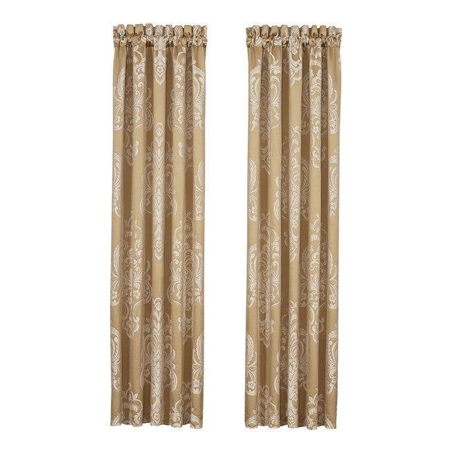 Potenza 84 Inch Window Panel Pair, GOLD, alternate image number null