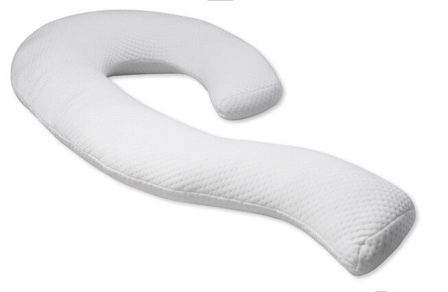 Contour Swan Body Pillow, WHITE, hi-res image number null