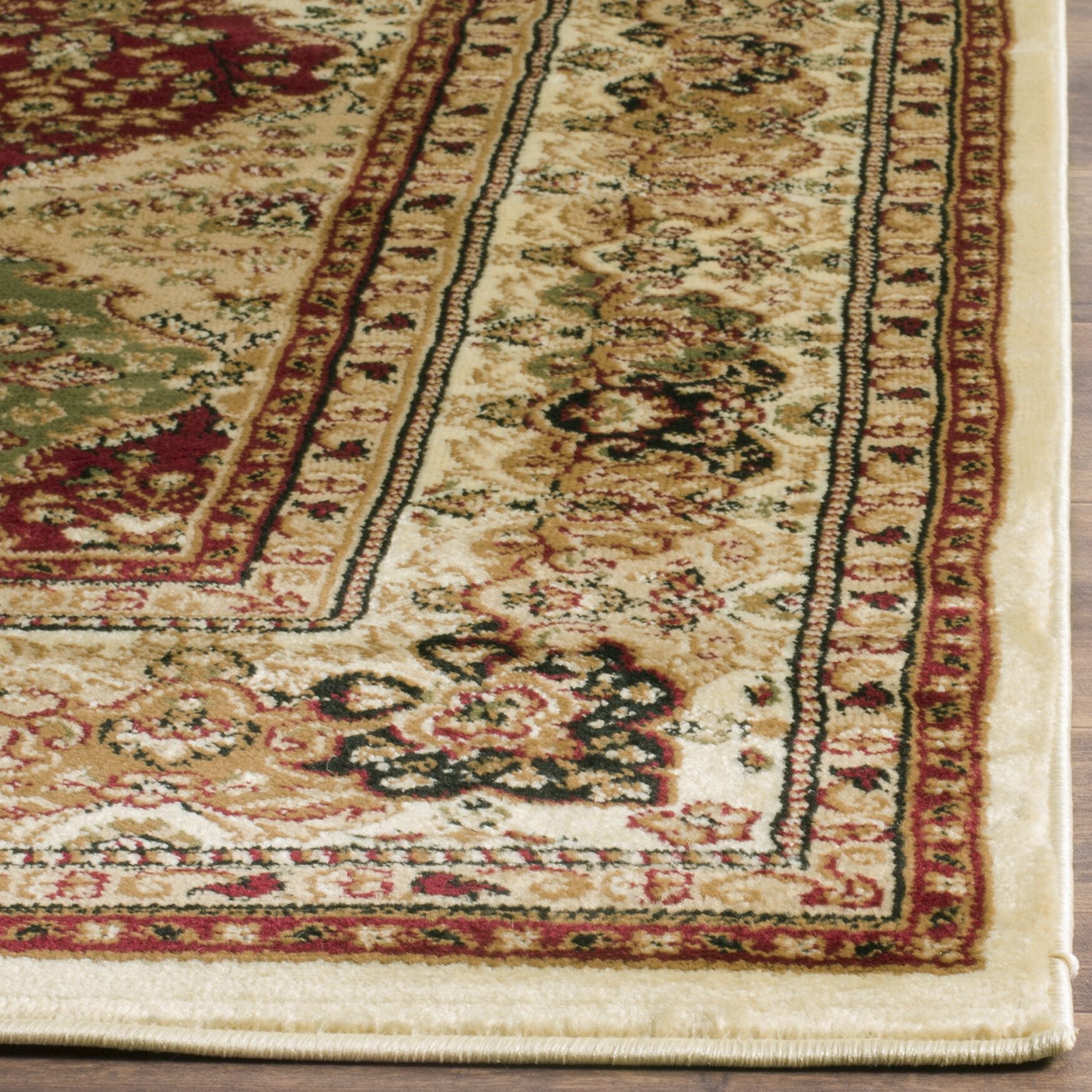 Lyndhurst Multi / Ivory 2'-3 inches X 14' Runner Rug, , alternate image number 2