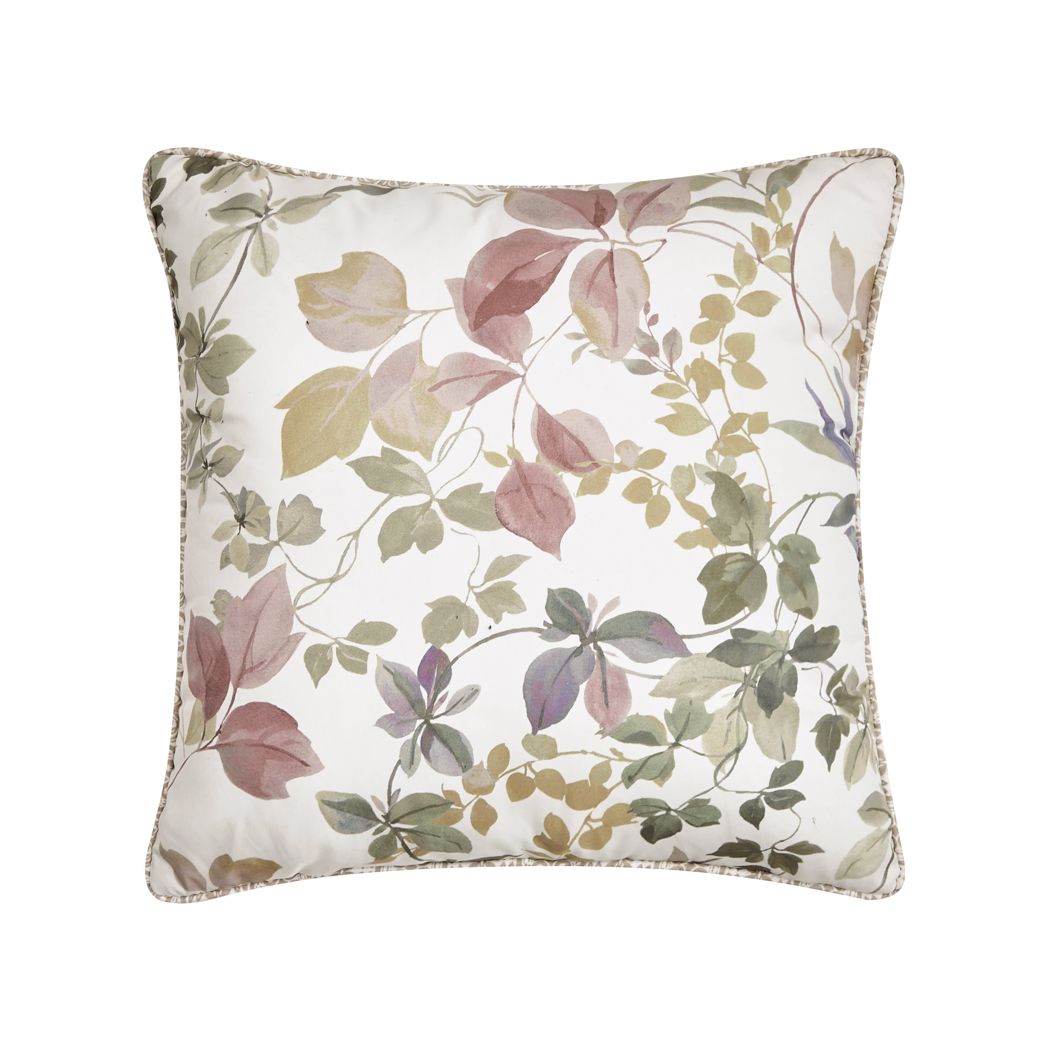 Rosewood 16 Inch Square Decorative Throw Pillow, ROSE, hi-res image number 0
