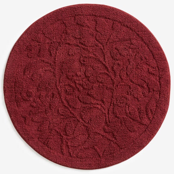 3' Round Foliage Rug, 3' Round Foliage Rug,