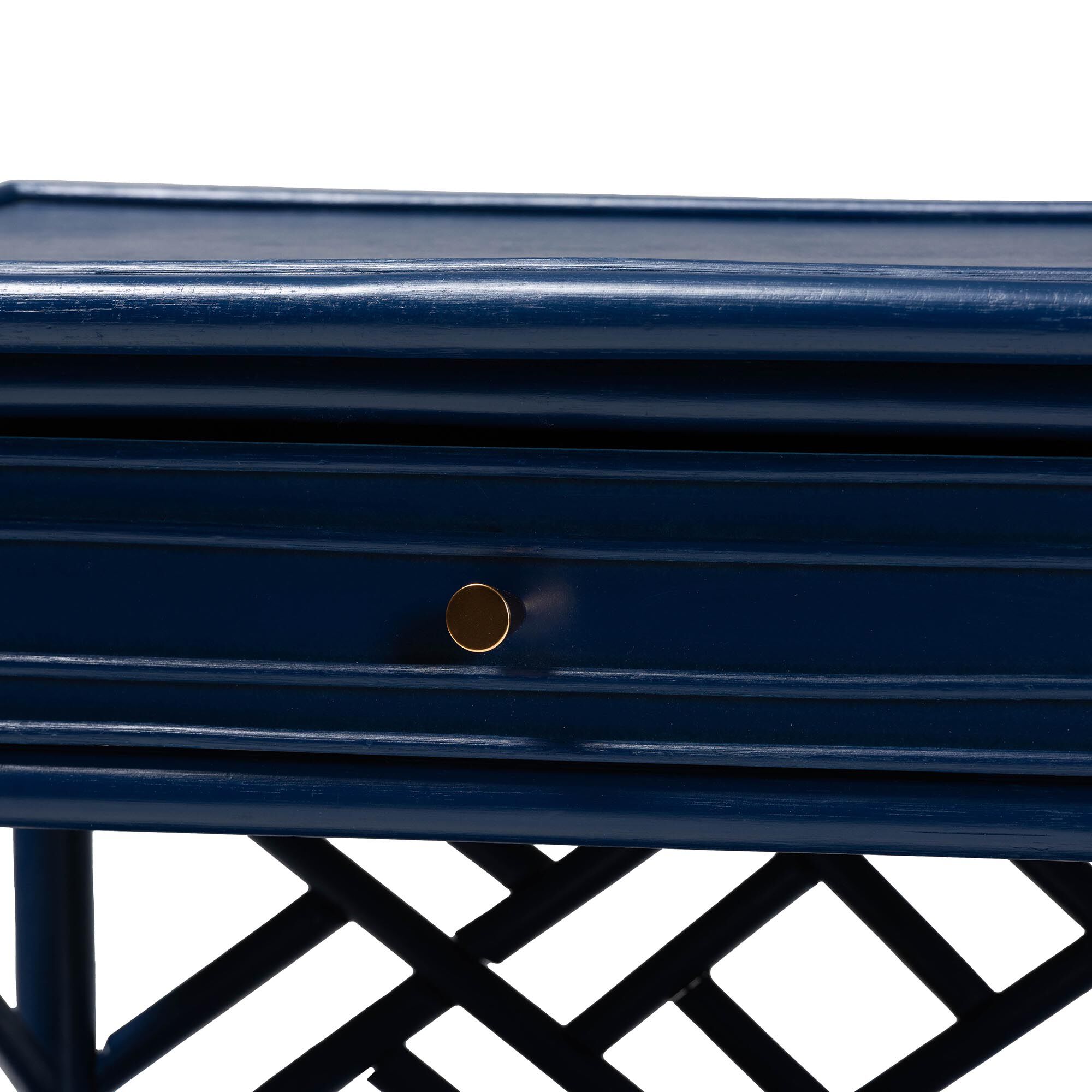 Tiaret Natural Rattan Nightstand, Blue, BLUE, alternate image number 6