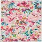 Washable Julian Raspberry/Ivory Rug, RASPBERRY, hi-res image number null