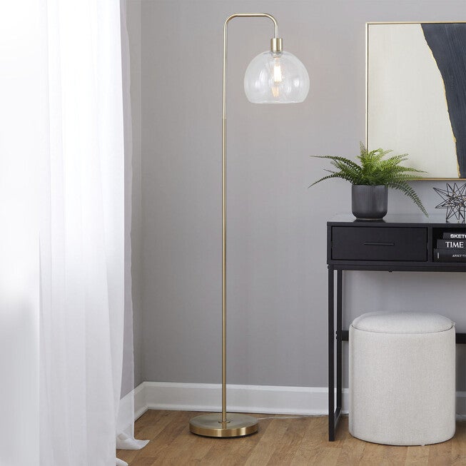 Metro 61 inches Metal Floor Lamp, , alternate image number null