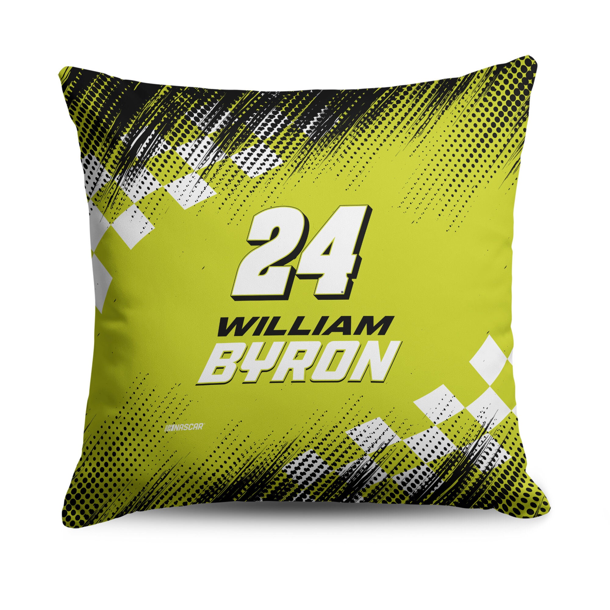 NASCAR Throw Pillow 18x18 inches, VAN GISBERGEN, hi-res image number 0