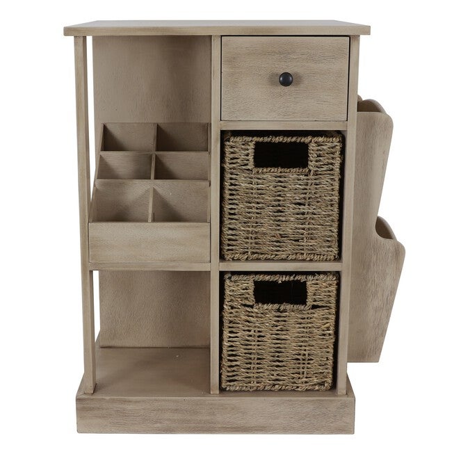 Accent Table with Storage & Shelves , SAHARA, hi-res image number null