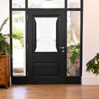 Darcy Rod Pocket Door Panel With Tieback, WHITE, hi-res image number null