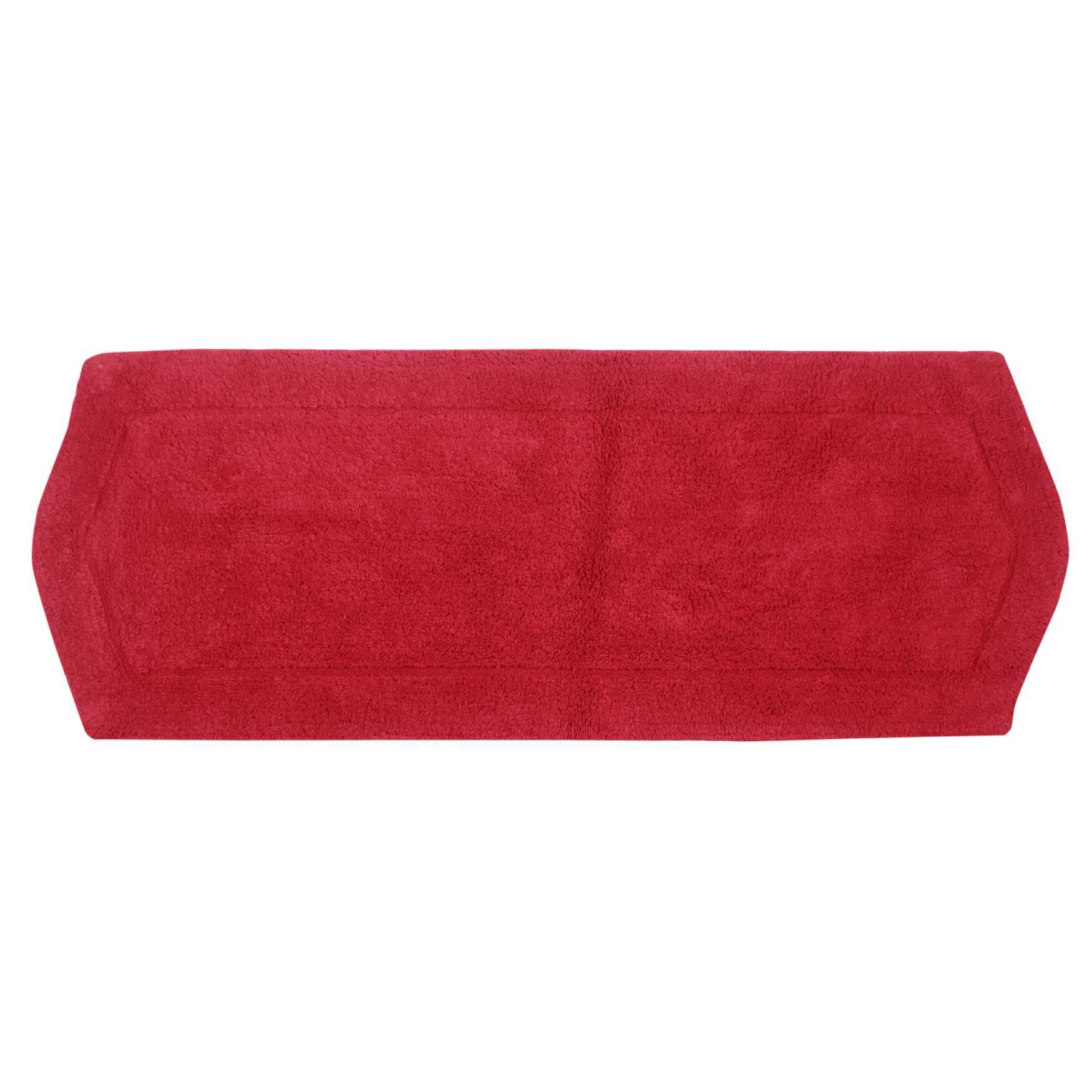Waterford Bath Rug Collection, RED, hi-res image number 0