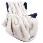 Battilo Home Luxury Fox Faux Fur Warm Elegant Cozy Throw Decorative Blanket Bed Sofa Blanket, 60" x 80", , on-hover image number null