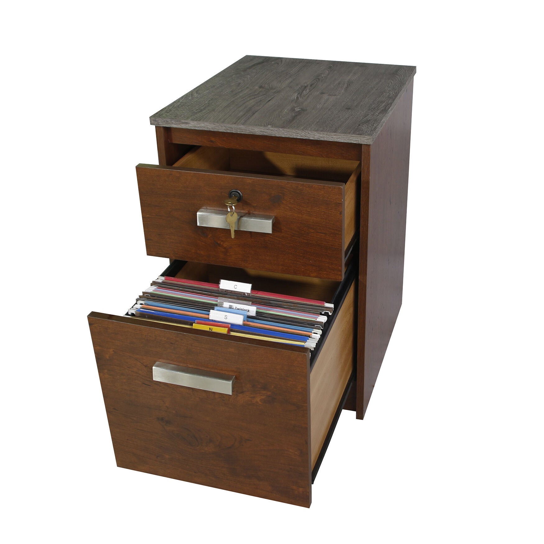 Kenneth 2-Drawer Filing Cabinet, , alternate image number 6