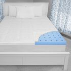 SensorPEDIC Luxury Extraordinaire 3-Inch Memory Foam Mattress Topper, WHITE, hi-res image number null