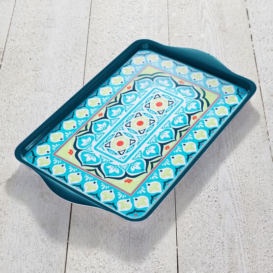 Blue Casab Serving Tray, MULTI Blue Casab Serving Tray, MULTI