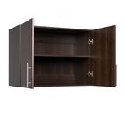 Elite 32" Stackable Wall Cabinet, Espresso, , on-hover image number null
