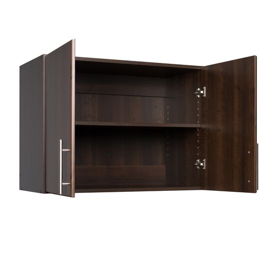 Elite 32" Stackable Wall Cabinet, Espresso, , on-hover image number null