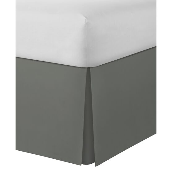 Space Maker Extra-Long 21" Drop length Silver Bed Skirt, , alternate image number null
