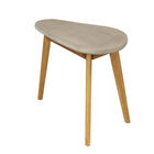 Grey Resin Modern Outdoor Accent Table, , alternate image number null