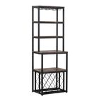 Aldwych Reclaimed Wood Bakers Rack, , on-hover image number null