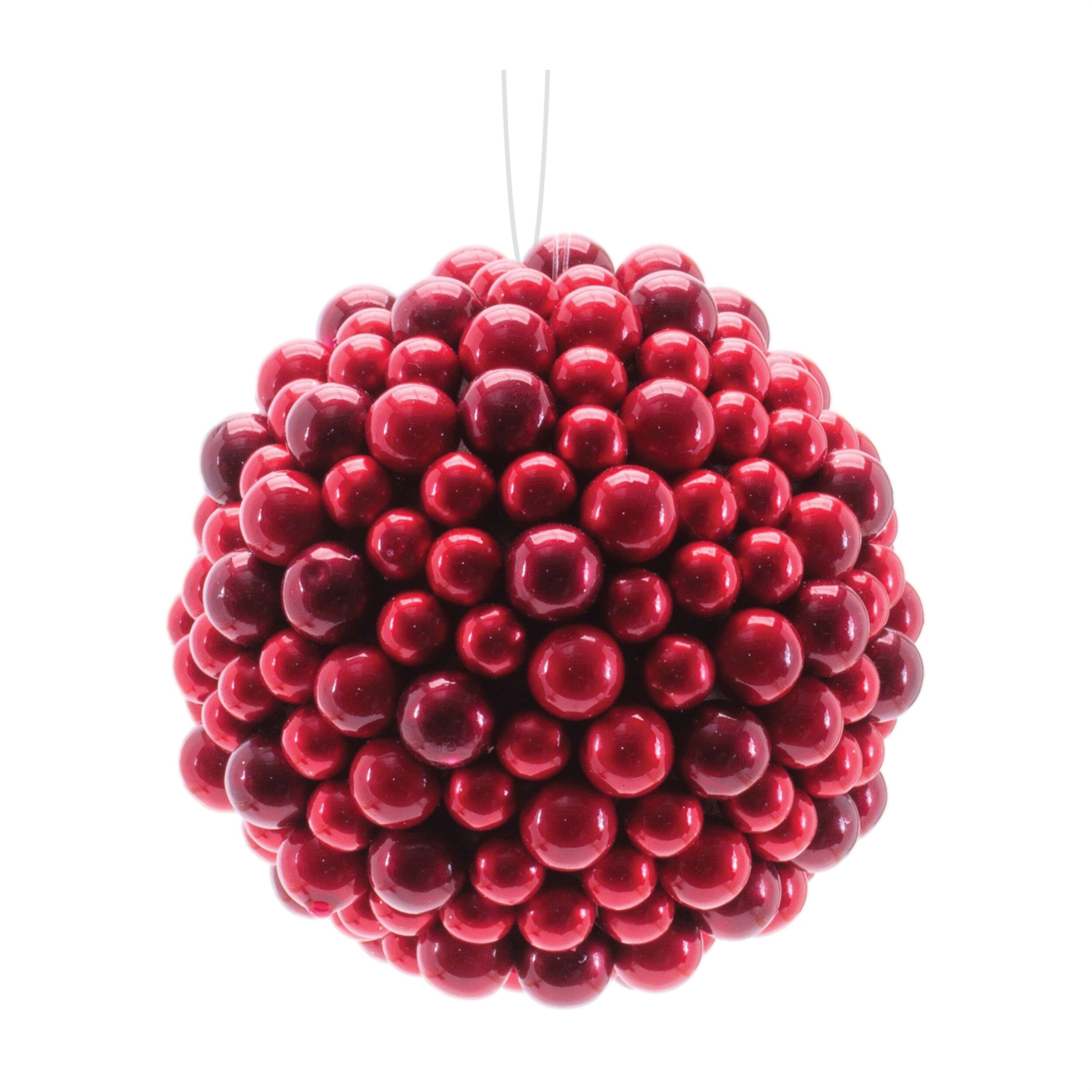 Foam Ball Ornaments (Set of 2), RED, alternate image number 4