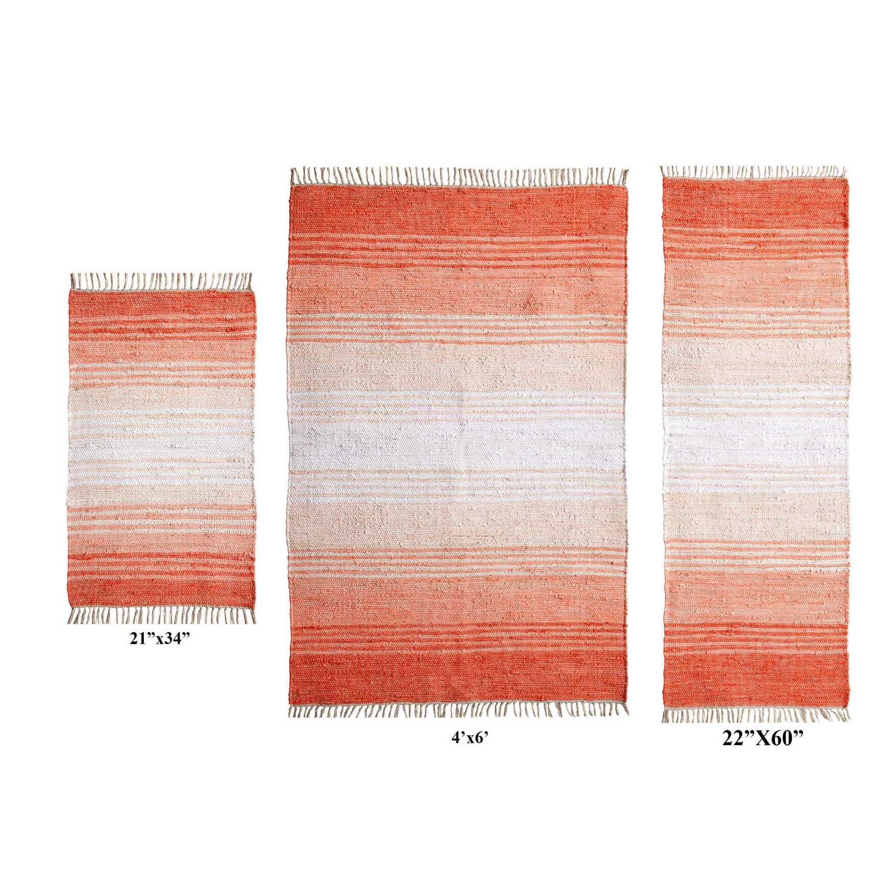 Richmond Gradation 3 Piece Area Rug Collection, CORAL, hi-res image number 0