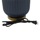 Blue Transitional Table Lamp, , alternate image number null