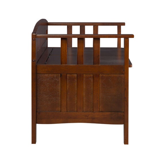 Split Seat Storage Bench, , alternate image number null