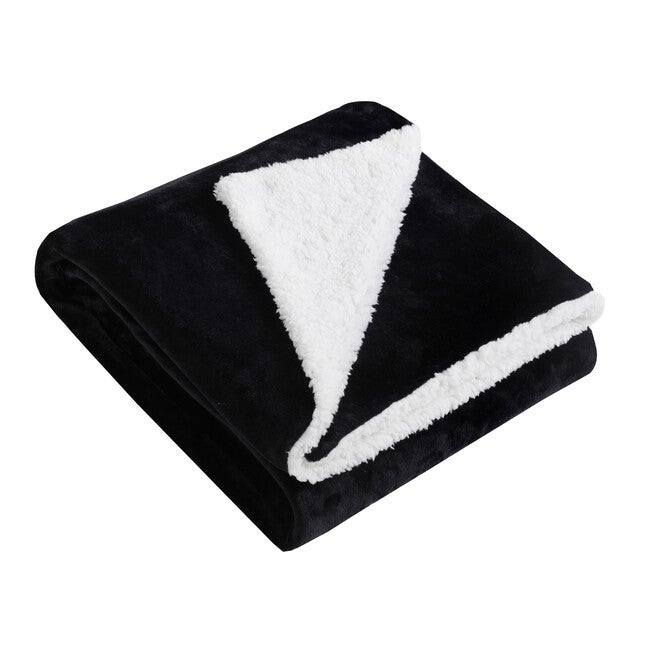 Soft Sherpa Reversible 15lb Weighted Blanket with Washable Cover , , alternate image number 6